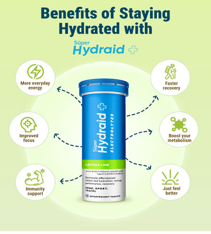 Super Hydraid Electrolytes Lemon & Lime