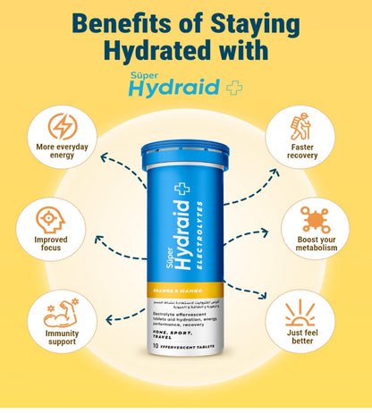 Super Hydraid Electrolytes Orange & Mango
