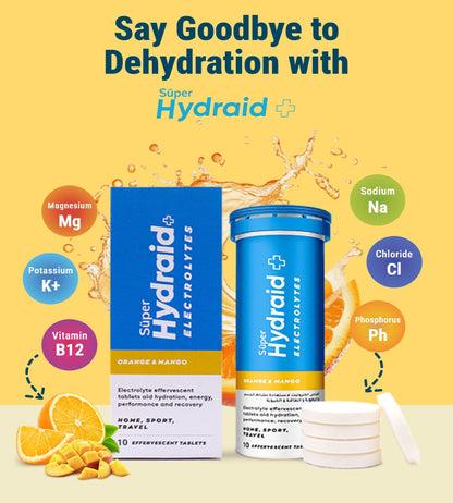 Super Hydraid Electrolytes Orange & Mango
